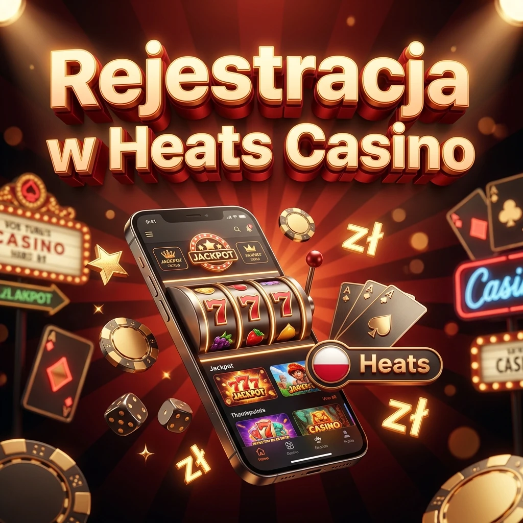 Rejestracja w Heats Casino